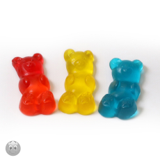 Óriás Maci Gumicukor 2db/100g