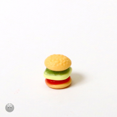 Hamburger Gumicukor 5db/45g