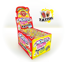 JB Monster Rágógumi+Tatto 1db/5g